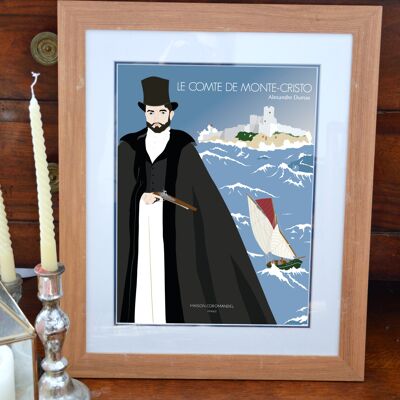 Póster El Conde de Montecristo - Formato A3