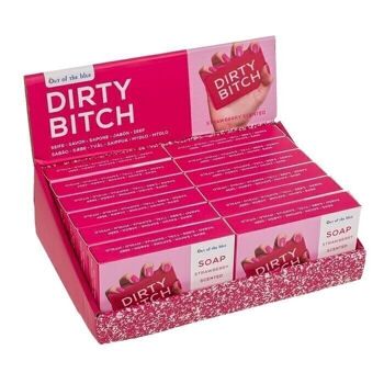 Savon, Dirty Bitch, environ 150 g, au parfum de fraise, 3