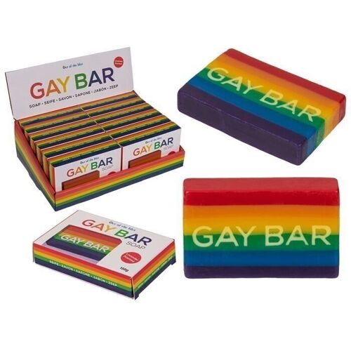 Seife, Gay Bar, ca. 150 g, im Geschenkkarton,