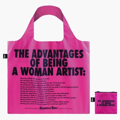 Loqi Guerrilla Girls Woman Artist Bag