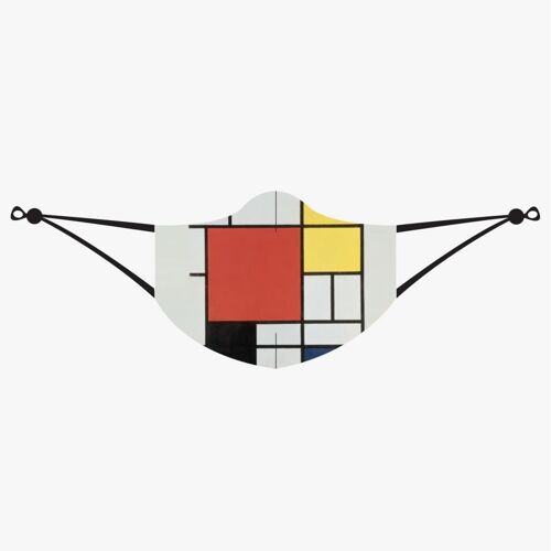 Mascarilla PIET MONDRIAN Composition