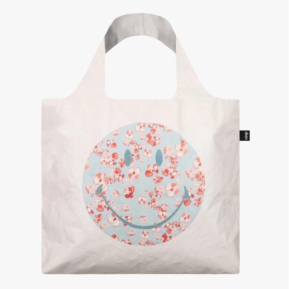 Buy wholesale Loqi Smiley Tyvek Bag Blossom