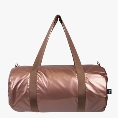 Bolsa Fin de Semana Loqi Metallic Matt Rose Gold