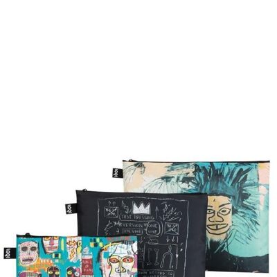 Loqi Vanity Case Set Jean Michel Basquiat