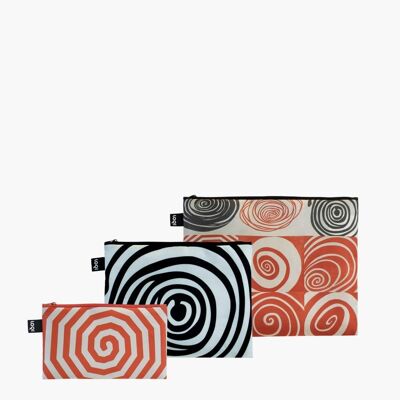 Loqi Louise Bourgeois Spirals Toiletry Bag Set