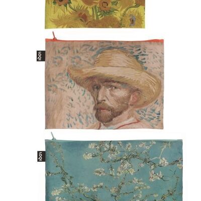 Loqi Van Gogh Sonnenblumen-Kosmetikkoffer-Set