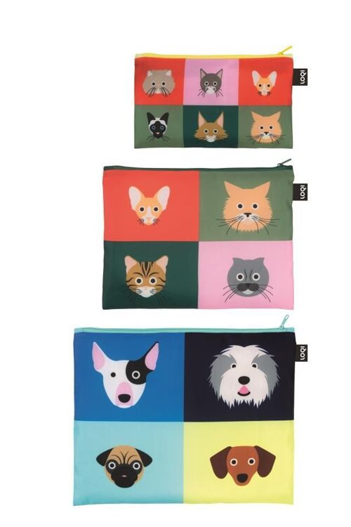 Set Neceseres Loqi Stephen Cheetham Cats & Dogs