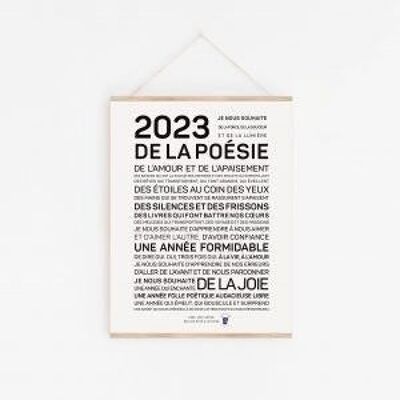 Poster 2023, poetry - A3