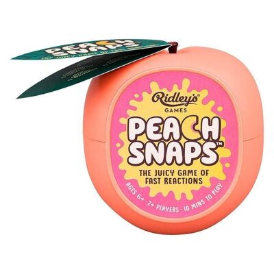 Gioco di carte Peach Snaps di Ridley's Games