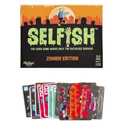 Gioco di carte Selfish Zombie Edition di Ridley