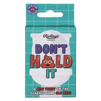 Le jeu "Don't Hold It" de Ridley 2