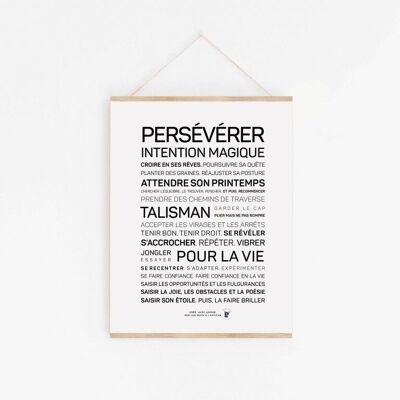 Póster Perseverar - A4