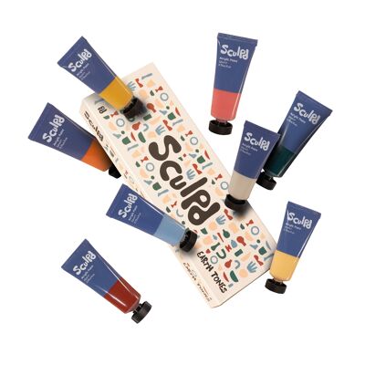 Earth Tones Acrylic Paint Set