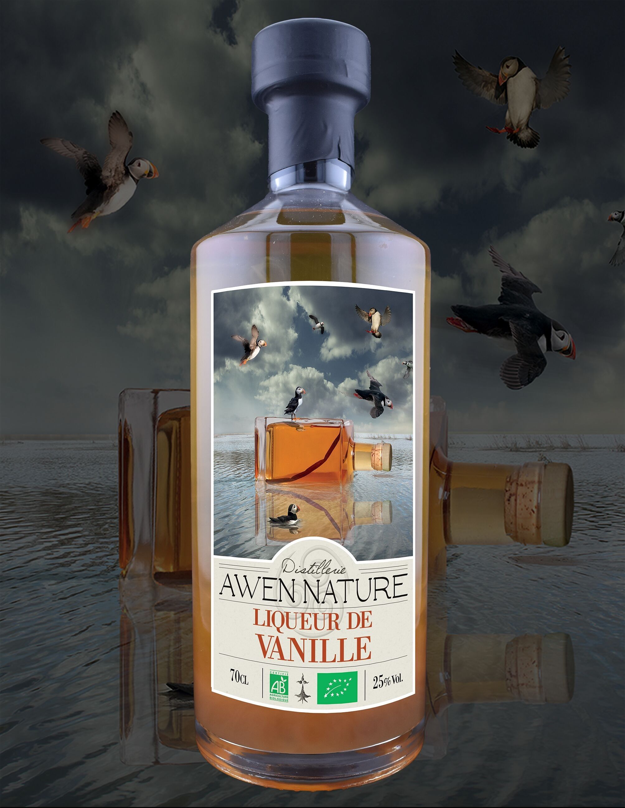 Vanillelikör 25%Vol 70CL "BIO"