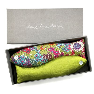 Club Tropicana Box of 2 Lavender Fish Made with Liberty Fabric