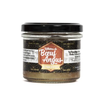 Angus beef rillettes with gingerbread - 90 g