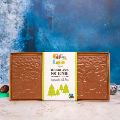 Milchschokoladen-Waldszenenplatte - 6 x 350 g