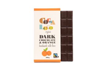 Tablette Chocolat Noir & Orange - 12 x 100g 1