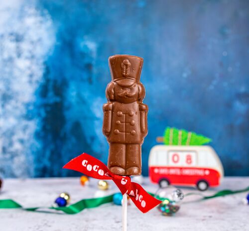 Milk Chocolate Soldier Lolly - 12 x 34g