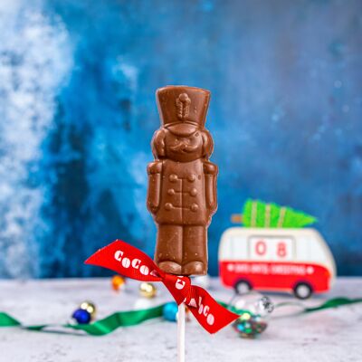 Milk Chocolate Soldier Lolly - 12 x 34g