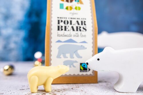 White Chocolate Polar Bears - 6 x 100g