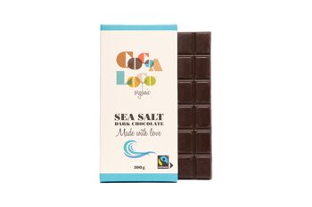 Tablette Sel Marin & Chocolat Noir - 12 x 100g 1