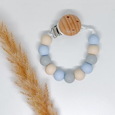 Pacifier Clip Baby Blue