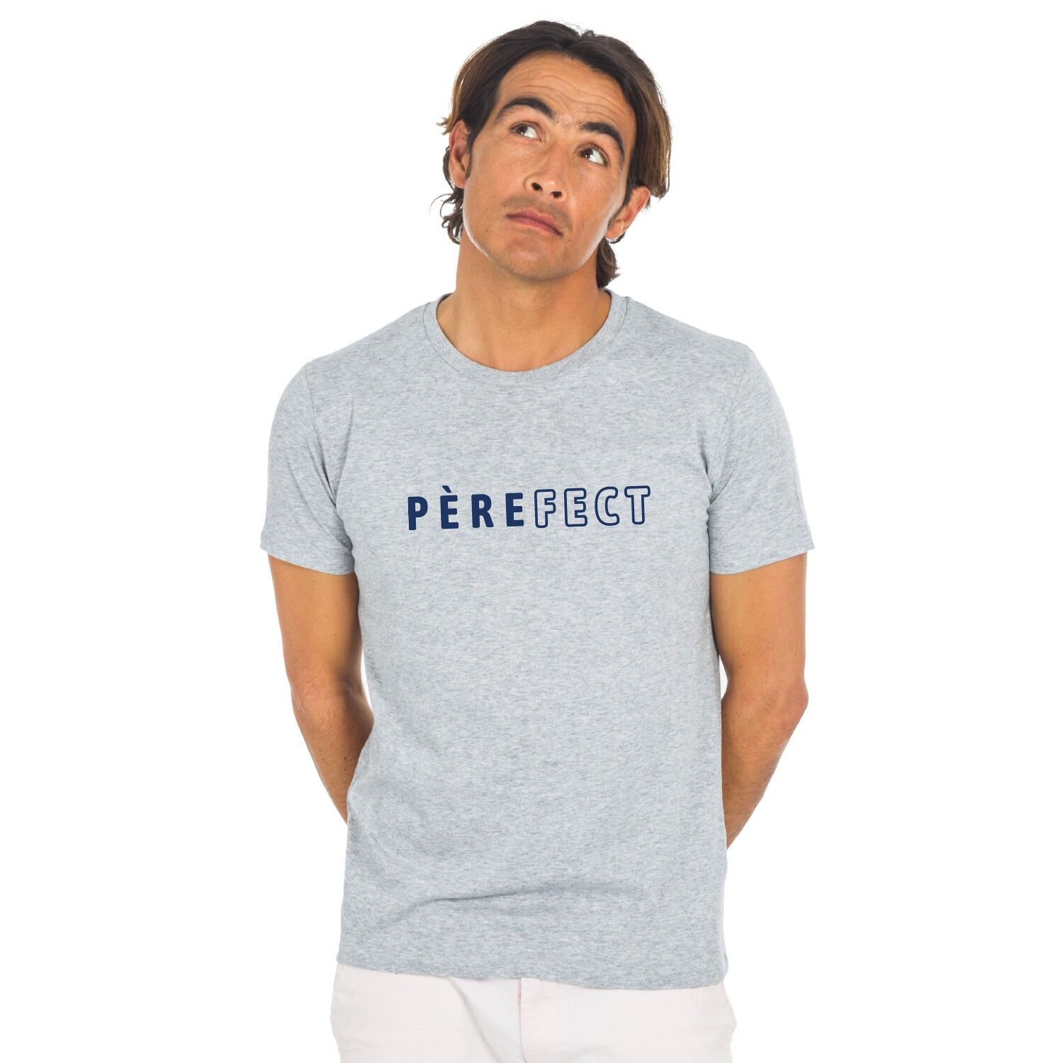 T-SHIRT MANICI GRIGIA PAPÀ (FECT) 2 WAF