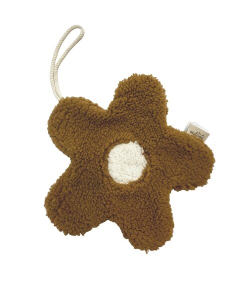 PACIFIER HOLDER/CUDDLY TOY DAISY