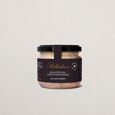 Rillettes de Langouste aux Olives Noires - 50G