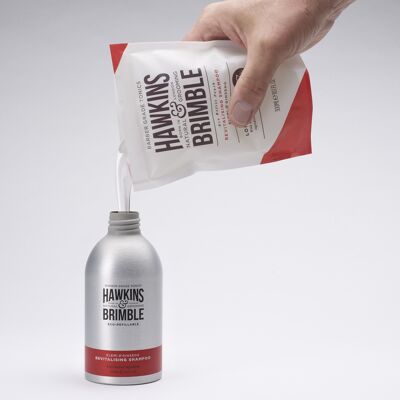 Confezione per shampoo rivitalizzante Hawkins & Brimble (300 ml)