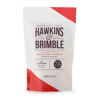 Hawkins & Brimble Shampooing Revitalisant Pouch (300ml) 2