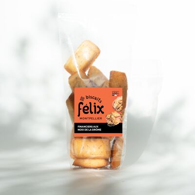 Sweet biscuits - Little financiers with Isère nuts - Gourmet coffee