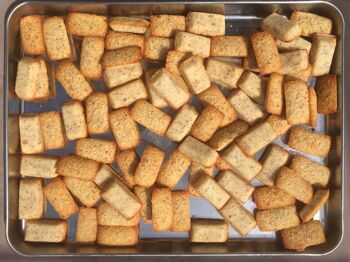 Biscuits sucrés - Petits financiers aux noix de l'Isère - Café gourmand 2