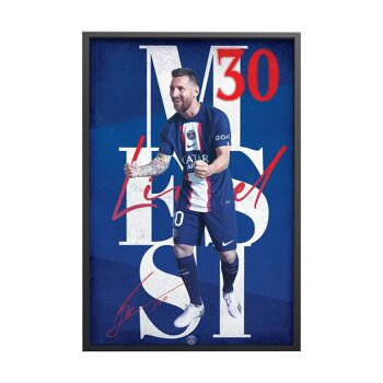 FOOT | PSG Street Lionel Messi - 40 x 60 cm 3