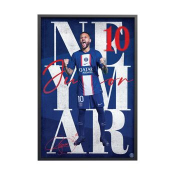 FOOT | PSG Street Neymar Jr - 40 x 60 cm 3