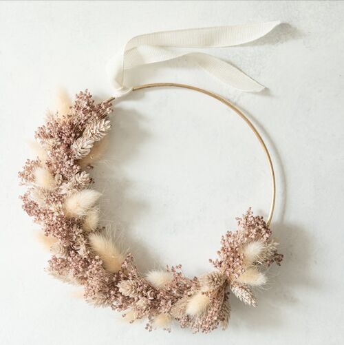 dried flower wreath MILA