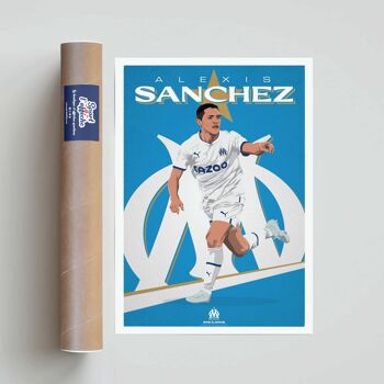 FOOT | OM Alexis Sanchez - 30 x 40 cm 2