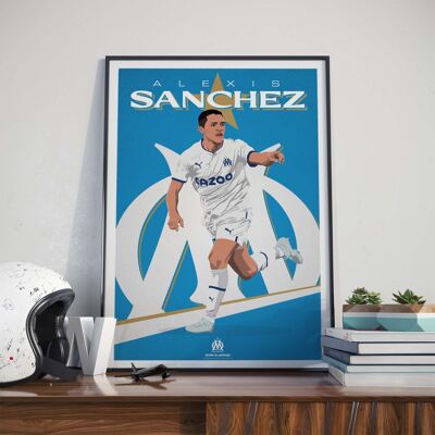 FOOT | OM Alexis Sanchez - 40 x 60 cm