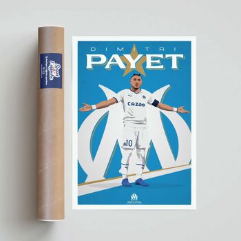 FOOT | OM Dimitri Payet - 30 x 40 cm 2