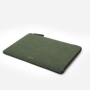 Housse ordinateur - Taille 14" - Gamme Atelier - Couleur Olive 3