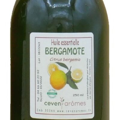 250 ml di olio essenziale di Bergamotto