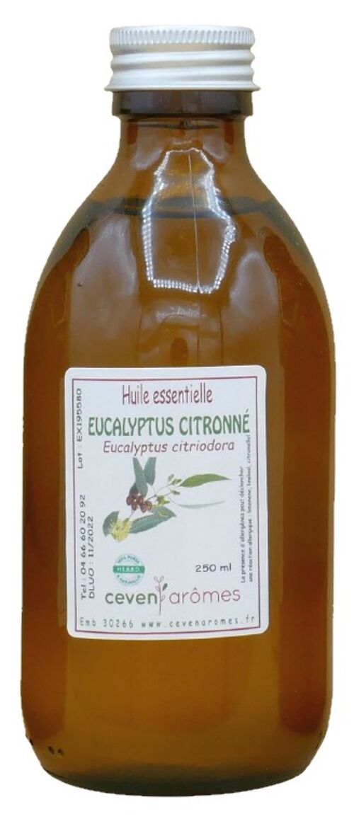 250 ml Huile essentielle d'Eucalyptus citronné