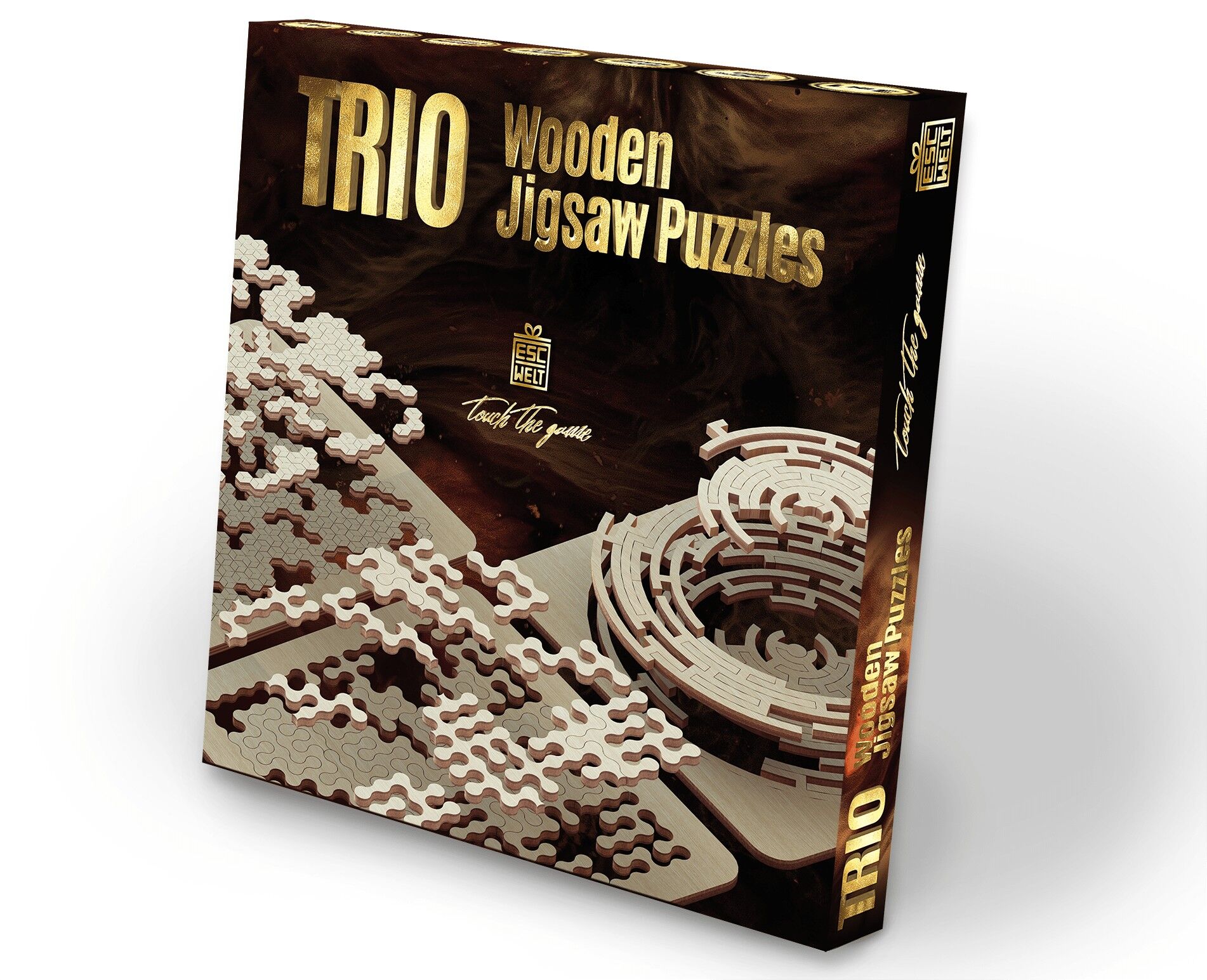 Puzzle Trio in legno
