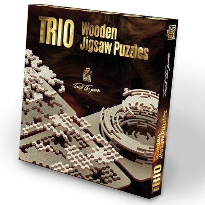 Puzzle Trio in legno