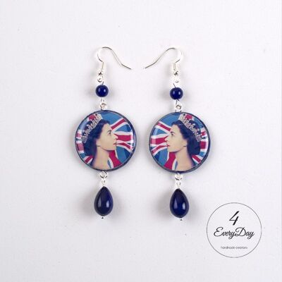 Boucles d'oreilles : Reine Elizabeth ||