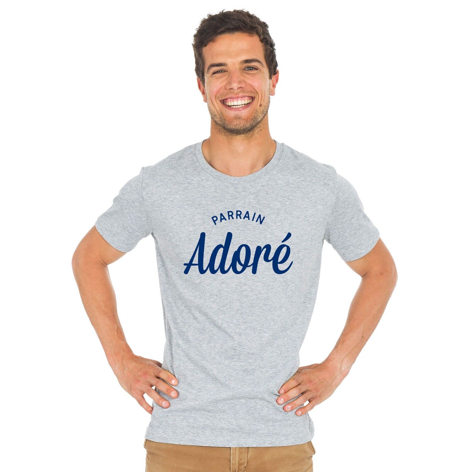 Grigio melange TSHIRT ADORTED SPONSOR 2 WAF