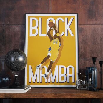 BASKET l Kobe Black Mamba - 30 x 40 cm 1