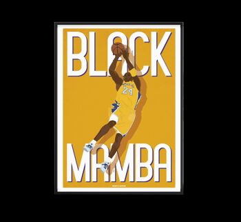 BASKET l Kobe Black Mamba - 30 x 40 cm 3