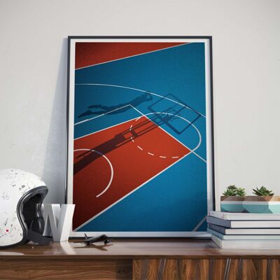 BASKETBALL | Illustration Playground - 30 x 40 cm